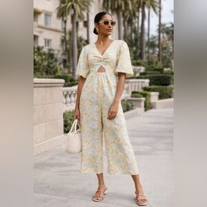 Sancia The Aida Twist-Front Jumpsuit